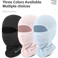 WEST BIKING Kids Ice Silk Face Mask UPF 50+ Sun Protection Quick Dry Breathable Balaclava Headgear for Children Cycling Hiking