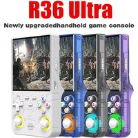 R36Ultra 4.0-inch Retro Handheld Game Console 128GB Portable Video Player Open-Source Linux System for Gaming