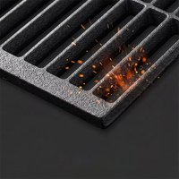 High Density Cast Iron Oven Grill Grate Nonstick BBQ Accessory for Gas Grill Outdoor Barbecue Grilling