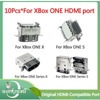 10Pcs Original For Xbox One Series X/S HDMI-Compat Port For Xbox One Console Hdmi Port Socket Connector Interface