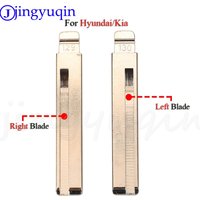 jingyuqin #129 #130 Remote KD Car Key Blade HY20 HY20R For Hyundai For Kia Car Remote Key Embryo Uncut Right Left Blade