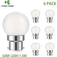 Vintage Milky Glass G40 Frosted Light Bulb B22 220V 1.5W Warm White Globe Ball Bulb Lampada LED Lamp for Pendant Lamp Home Decor