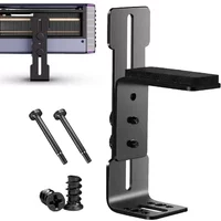 Stainless Steel Chassis 12cm Fan Position Computer Graphics Card Holder Anti Sag GPU Support Brace For PC Desktop Computer