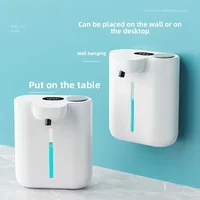 500ML Automatic Soap Dispenser Touchless Type C USB Rechargeable Electric Soap Dispenser Waterproof Foam/Liquid Dispenser