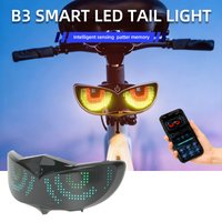 Helmet LED Decorative Light RGB Dynamic Expression Lights Universal for Bicycles and Motorcycles APP Control Devil's Eye Lights