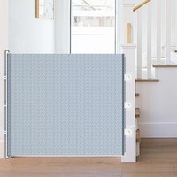 Retractable Dog Gate No-Drill Pets Mesh Door Doorways Mesh Gate Childproof Net Fence Cat Baffle Pet Network Fence Baby Gate