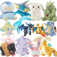 Pokemon Piplup Vaporeon Sprigatito Espurr Plush Toys Mega Dragonite /Charizard X Y Lugia Bewear Tyranitar Blastoise Jirachi Doll