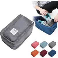 Travel Storage Portable Sneaker Bag Waterproof Breathable Single Shoe Storage Bag Foldable Portable Small Shoe Bag 6 Colors