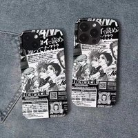 Luxury Anime Oosaki Nana Soft Case protection for iPhone 16 15 13 12 11 14 Pro Max XS XR 7 8 16 Plus X SE Cool girl Coque