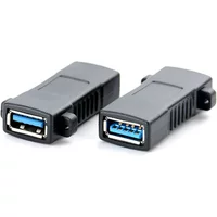 Standard USB 3.0 Female To Female Socket Panel Mount Adapter Connector Usb Sync Charging USB3.0 Adaptor