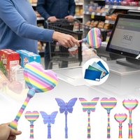 Star Magic Wand Card Holder 3D Printed Portable Tap-to-Pay Credit Card Stick Contactless Payment Wand Daily Use Accessories