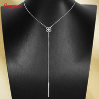 Smyoue Heart All Moissanite Necklace Pendant for Women Long Chain Lab Diamond Luxury Wedding Party Jewelry 925 Sterling Silver