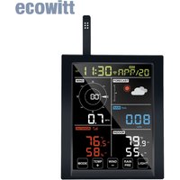 Ecowitt WN1980_C Weather Station Display Console Receiver WLAN Gateway, Self-contained Barometric Temperature Humidity