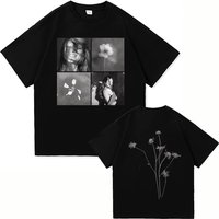 AG8 New Album Petal T Shirt 2026 Men/women Clothing Harajuku Clothes Vintage High Quality Tops for Lover Gifts Cotton TShirts