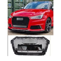 Quattro Style Front Honeycomb Engine Grill Grille for Audi A1 S1 Sline 8XA 2016-2020 Car Accessories