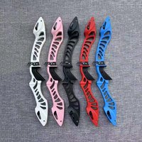 JUNXING XCEED 27Inches H27 Recurve Bow Riser Aluminum Alloy Handle ILF Interface for RH User Archery Hunting Shooting Bow Riser