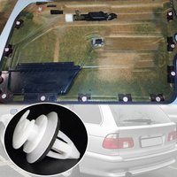 10Pcs For BMW E39 1996 - 2000 2001 2002 2003 520d 523i 525 528i 530d 530i 535i 540i Car Door Panel Card Trim Rivet Lining Clips