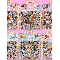 AliExpress NONE 6Style Double Layered Italian Brainrot 3D Sticker Tung Tung Tung Sahur Tralalero Tralala Bag Bike Laptop Decoration Gifts
