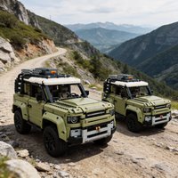 AliExpress NONE Technical Rover Defender Collector's Building Blocks Set,Classic Off Road Car Model,Ideas Gifts for Dirt Bike Enthusiasts