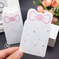 50pcs/Lot Hair Accessories Cardboard&Card Heads Children's Hair Clip Accessories Cards Hang Tags Cards Packaging Paper Cards