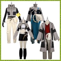Kostium Cosplay Hot Wasteland Battle Ghost Luther Riyu Engine Zanka Yameru Tamuji Pełny Zestaw Anime Halloween Strój na Scenę do Odgrywania Ról