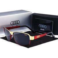 For AudiAudi High End Luxury Men Driving Polarized Sunglasses Brand Luxury Design Anti Glare for A4 A3 A5 A6 A1 A7 A8 Q2 Q3 Q5 Q