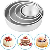 Round Temperature Resistant Cake Stamping Mousse Cake Dish Pan Tray Tools Baking Mold Cheese Mould Cake Pan Cake Mold