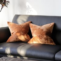 2pc New Skin-Friendly Soft Throw Pillow Cover Wrinkle-Resistant Removable Throw Pillow Cover Comfortable Minimalist Pillow Cover