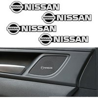 Car Audio Decorate 3D Aluminum Badge Emblem Sticker for Nissan Nismo Tiida Sylphy Teana X Trail T30 T32 Almera Qashqai J10 J11