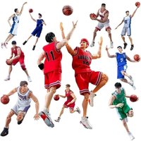 GREAT TOYS GT Dasin Play basketball Action Figures Sakuragi Mitsui Rukawa Ryota Kogure Ayako SENDOH Eiji Haruko Akagi with box