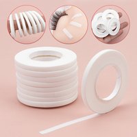 10 Rolls 4mm Japanese Eyelash Extension Isolation Tape Breathable Easy Tear Non-woven Tape for Lash Extension Makeup Tool