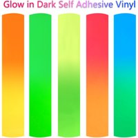 Glow in Dark Self Adhesive Vinyl Sheet for Cut Outdoor Luminous Film For Festival Party Decoration Stickers DIY Mug Car Decal