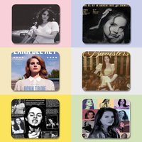 Lana Del Rey Hot Music Album Mouse Pad Small Size Creative Table Mat Coaster Game Mouse Pad Desk Mouse Accessories Square