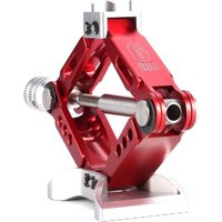 88mm/3.46inch Simulation Adjustable Al Alloy Scissor Jack Tool 1/10 RC Car Holder Stand For Axial SCX10 1/10 RC Crawler Car