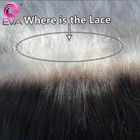 Eva Hair Ultra Thin HD Lace Melt Skins 13x4 13x6 HD Lace Frontal Only Human Hair Pre Plucked 7x5 5x5 6x6 9x6 HD Lace Closures