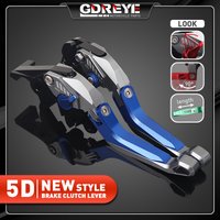 Motorcycle GSX-S1000GX CNC 5D Aluminum Brake Clutch Levers Adjustable Folding For GSX-S1000GX GSX S 1000 GX 2024 2025