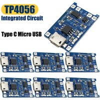 1/3/5pcs Type-C Micro Mini USB 5V 1A 18650 TP4056 Lithium Battery Charger Module Charging Board With Protection Dual Functions