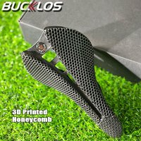 BUCKLOS 3D Printed Bicycle Saddle Nylon Carbon Fiber Road Bike Seat Cushion Hollow Comfortable Cycling Seating Parts