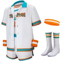 Jackie Moon Basketball Jersey 33 Semi-Pro Uniform Flint Tropics Halloween Party Cosplay Costumes Men's Gifts Takerlama