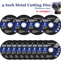 New 3inch 75mm Resin Cutting Disc Dremal Metal Cut Off Wheel Grinding Disks For Angle Grinder Rotation Tool Accessories 2-100Pcs
