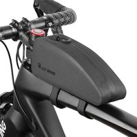 AliExpress West Biking WEST BIKING Waterproof Bicycle Bag Cycling Frame Top Tube Bag MTB Road Bike Capacity Storage Portable Bicycle Front Bag