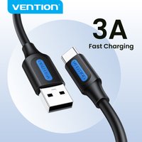 Vention USB C Cable USB A to Type C Cable 3A Fast Charging Cord for Xiaomi 11 Pro Samsung S21 S10 USB Type-C Data Charging Cable