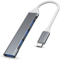 Multi Port Splitter 4 in 1 USB 3.0 HUB Adapter High Speed USB 3.0/Type C To 4 USB OTG Adapter For Macbook Pro Laptop Accessories