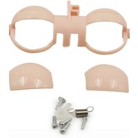 1Set DBS Small Cloth Doll Eyeskin Eye Frame Eye String Gongwan Eye Connection Rod Eyeskin Modification Doll Accessories