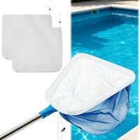 Fine Mesh Net Bag for Pool Skimmer Net Replacement 66X56cm Adjustable Fine Mesh Pool Net Insert Clean Spa Ground Pool Hot Tub
