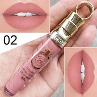 6 Colors Lipstick Waterproof Long Lasting Matte+Shimmer Mental Beauty Lip Gloss Nude Glitter Lip Gloss Beauty Sexy Lip Tint Glit