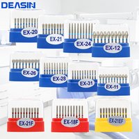 10 teile/schachtel EX Serie FG 1,6mm Dental High Speed Diamant Bohrer Für handstück Keramik Verbund Polieren Reparatur Kit zahnarzt Werkzeuge