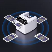 Automatic Card Dealer 4000mAh Rechargeable Electric Random Card Dealer For Outdoor Camping Cards Dispenser Dealing Machine