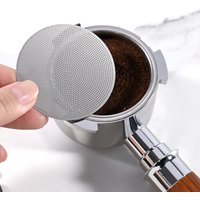Stainless Steel Espresso Coffee Puck Screen 0.2mm Thick 51/53/58.5mm Reusable For Home Cafe Barista Portafilter Accessories