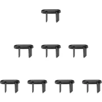 8 PCS Car Rear Parcel Shelf Clip Replacement For Ford Fiesta MK8 Rear Parcel Shelf Tray Strap String Fixed Clips